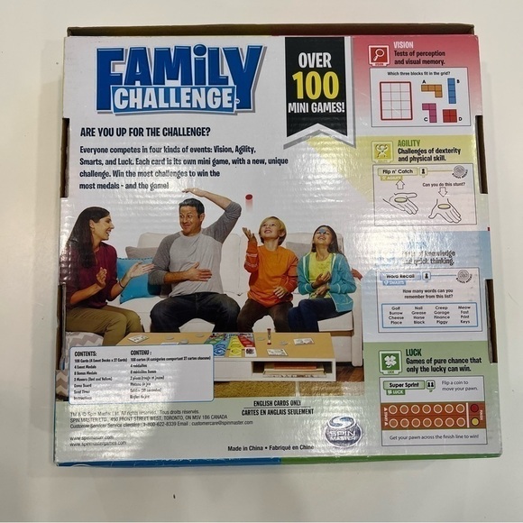 𝅺FAMILY Challenge Board Game - Picture 2 of 3